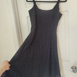 Elegant Gap Dark Navy Lace Sundress